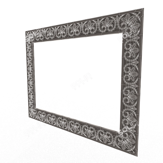 Versatile Classic Frame 3D Model 3D model image 7