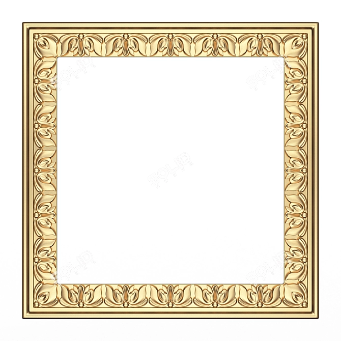 Versatile 3D Frame Model 028 3D model image 1