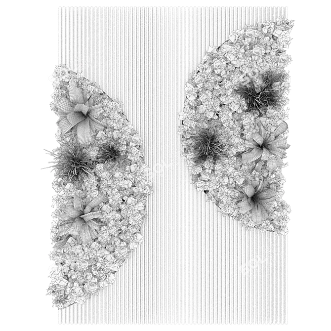 Premium Plant Collection 331: Fitowall Leaf 3D model image 6