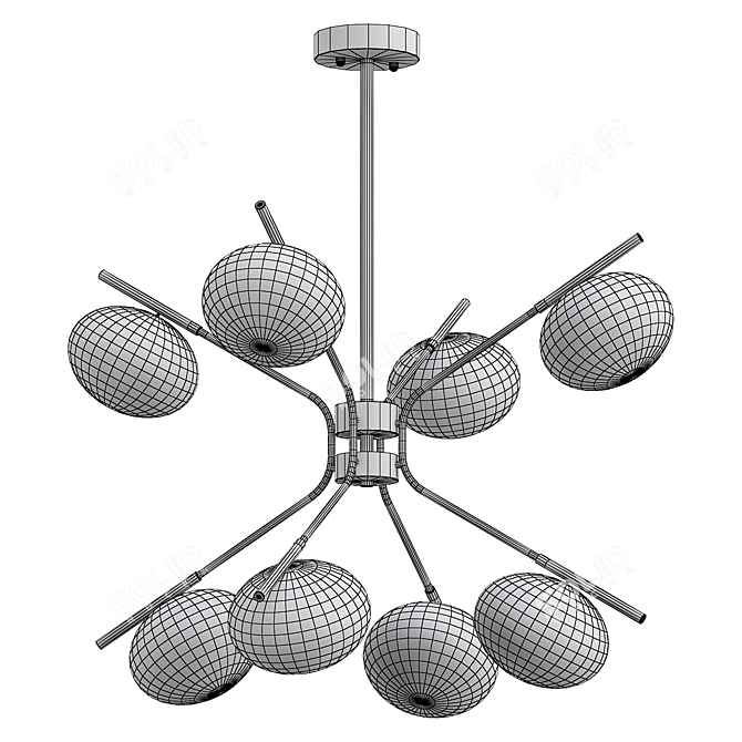 Levity Designer Lamp 3D Model 3D model image 2