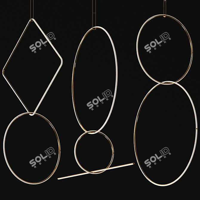 Flos Arrangements Collection Lighting Fixtures 3D model image 4