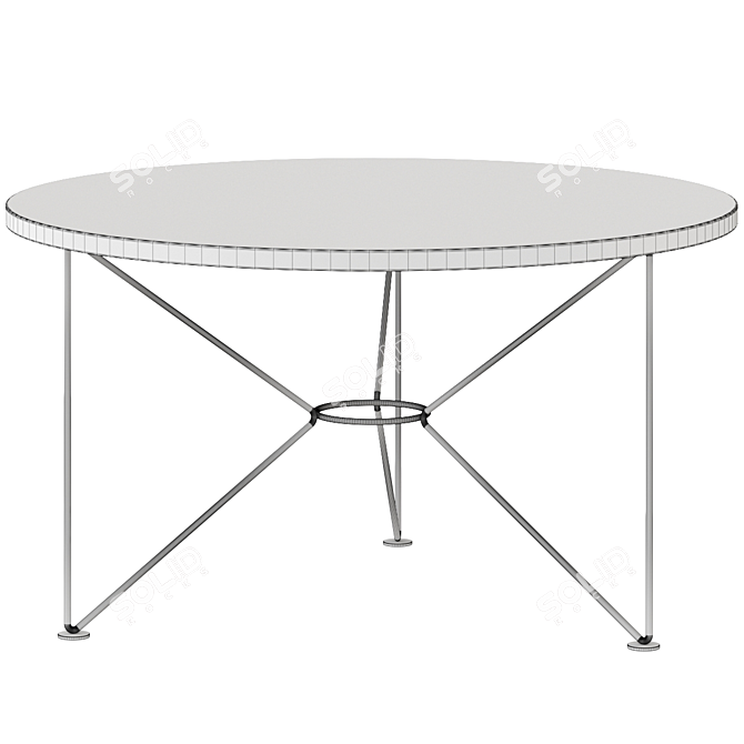 Ocean Terrazzo Low Table Acapulco 3D model image 3