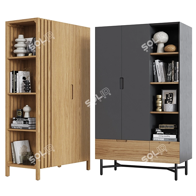 La Redoute Lora Lazar Wardrobes 3D model image 1