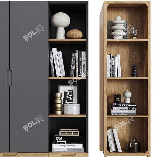 La Redoute Lora Lazar Wardrobes 3D model image 2