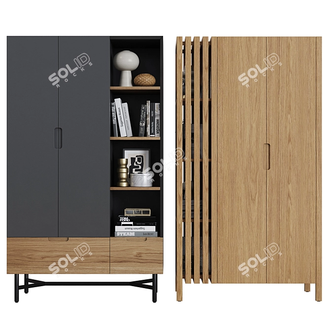 La Redoute Lora Lazar Wardrobes 3D model image 3