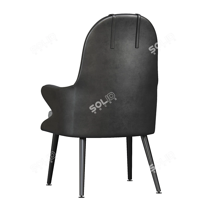 Kaia Lounge Chair 2015 Render 3D model image 5