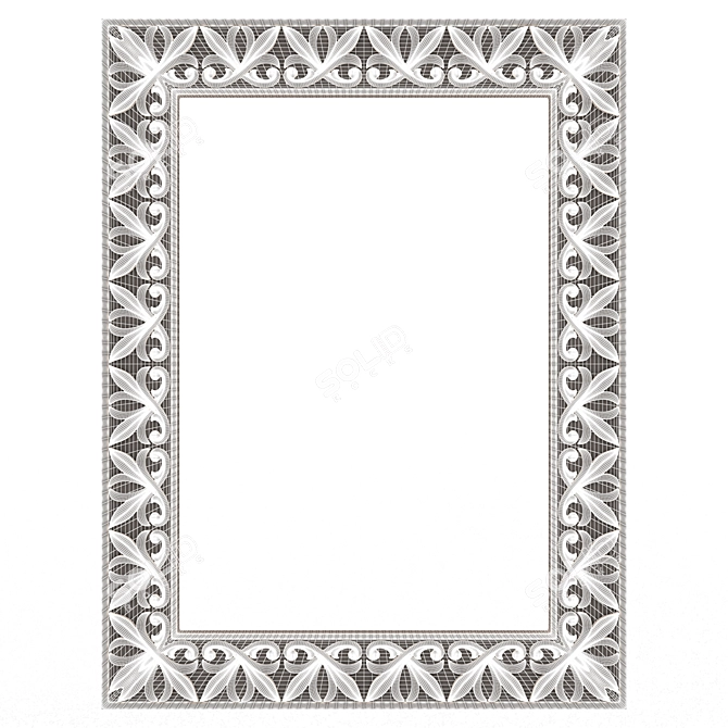 3D Classic Frame 030 Model 3D model image 6