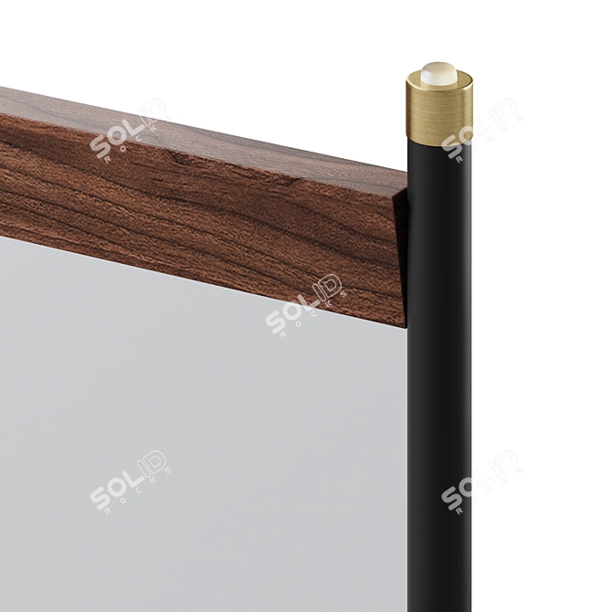 Ravello Wall Mirror by Kare Design 3D model image 3