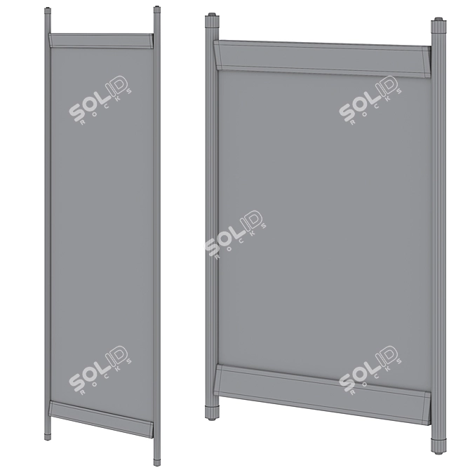 Ravello Wall Mirror by Kare Design 3D model image 4