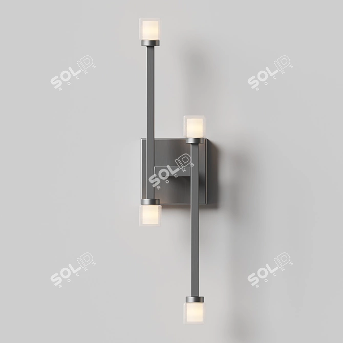 Modern Design LED Wall Sconce 3D model image 3