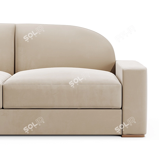 Dmitriy & Co Erato Sofa 3D model image 2