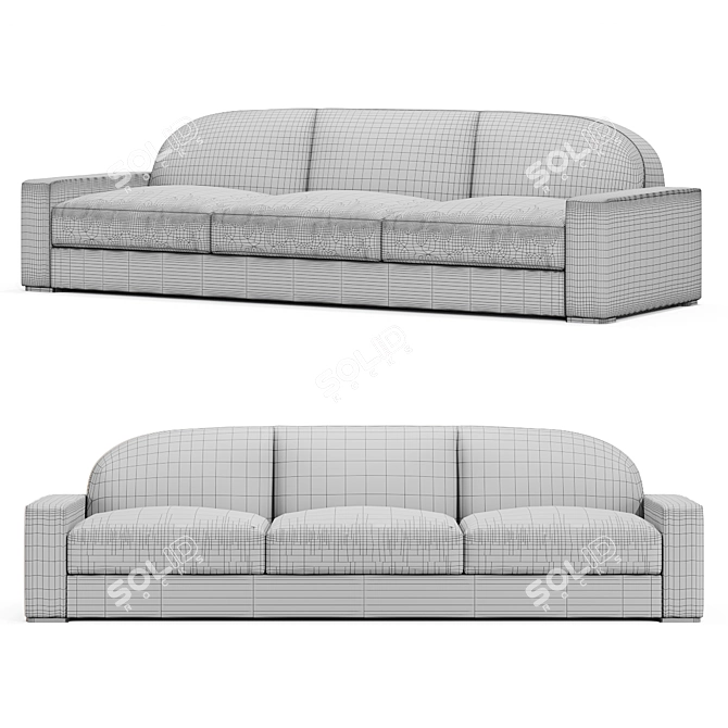 Dmitriy & Co Erato Sofa 3D model image 4