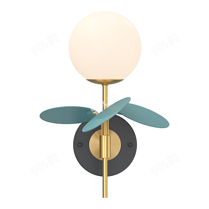 Matisse C Wall Lamp 3D model image 3