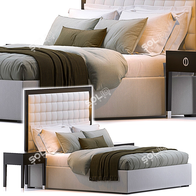 London Bed by Sofa Company 3D model image 1