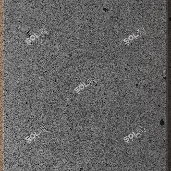 Seamless Plaster Material 8K Texture 3D model image 5