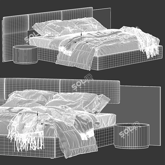 Modern SanGiacomo Dedalo 3D Model 3D model image 5