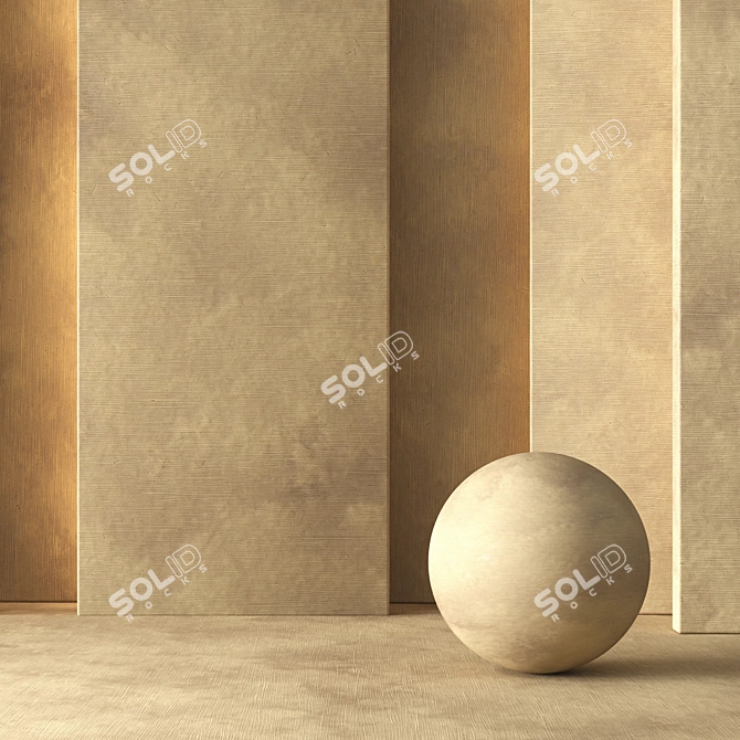 Vibrant Plaster Textures - 8K 3D model image 2