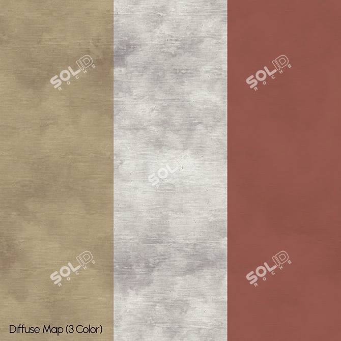 Vibrant Plaster Textures - 8K 3D model image 7