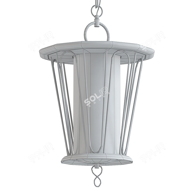 Enchanted Forest Pendant 3D model image 2