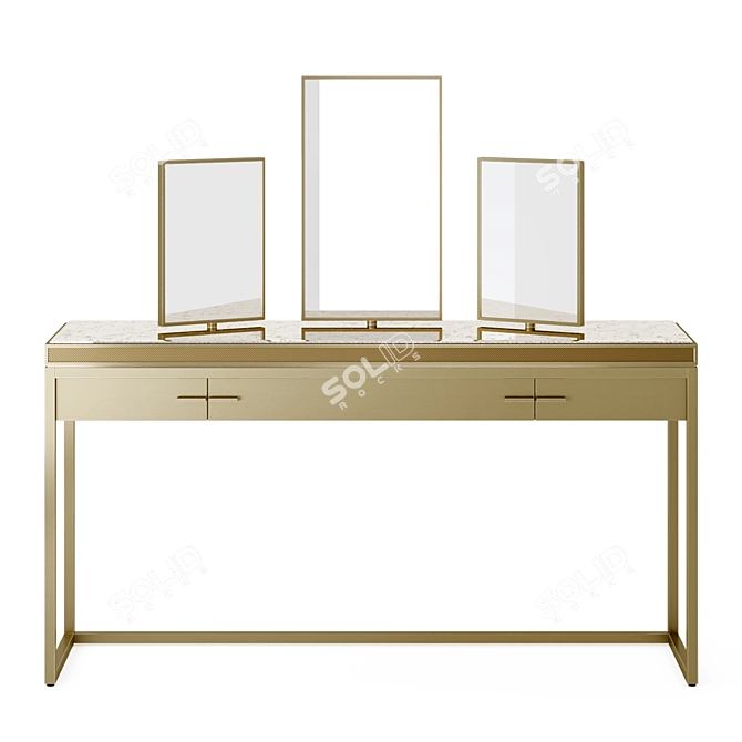 Elegant Vanity Table by DEDALUS 3D model image 3