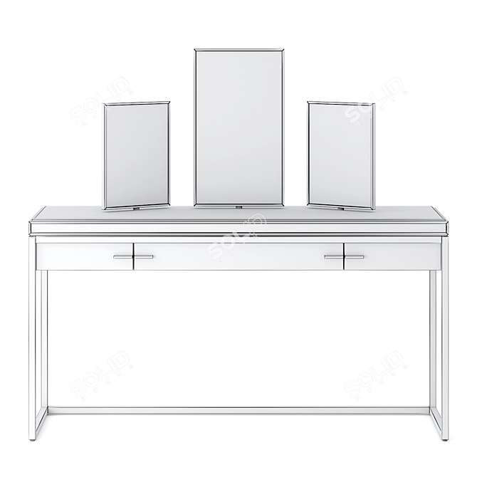 Elegant Vanity Table by DEDALUS 3D model image 4