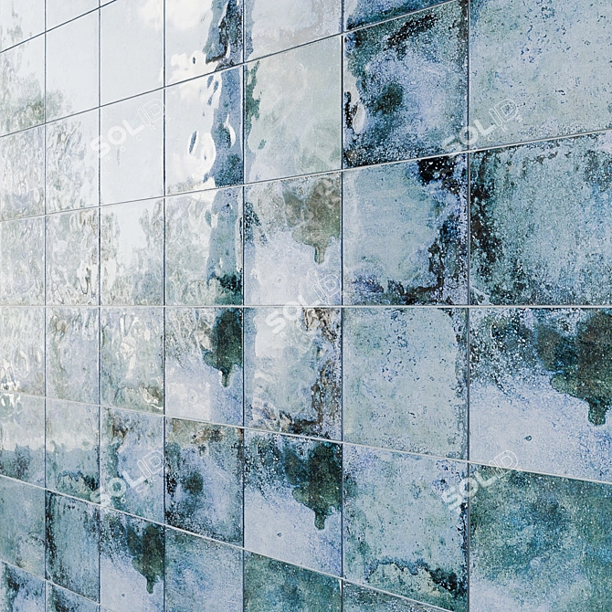 Ivy Hill Tile Geometric Mosaic 3D model image 3