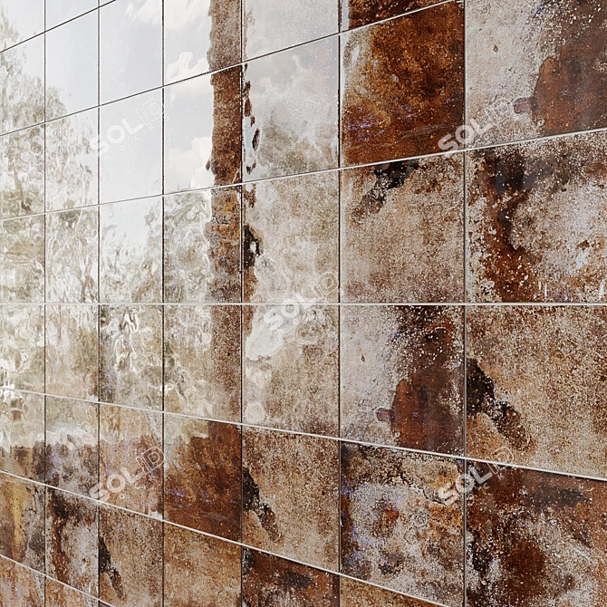 Ivy Hill Tile Geometric Mosaic 3D model image 4