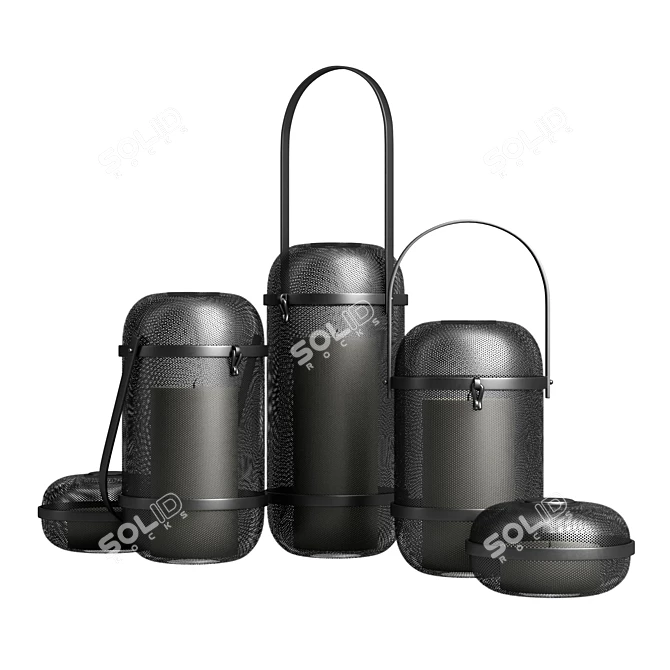 Louise Roe Copenhagen Light Holders 3D model image 2