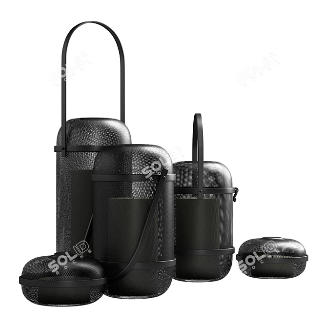 Louise Roe Copenhagen Light Holders 3D model image 3