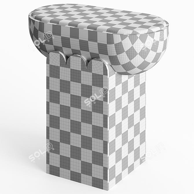 Agatha Stone Gueridon by Massé 3D model image 5