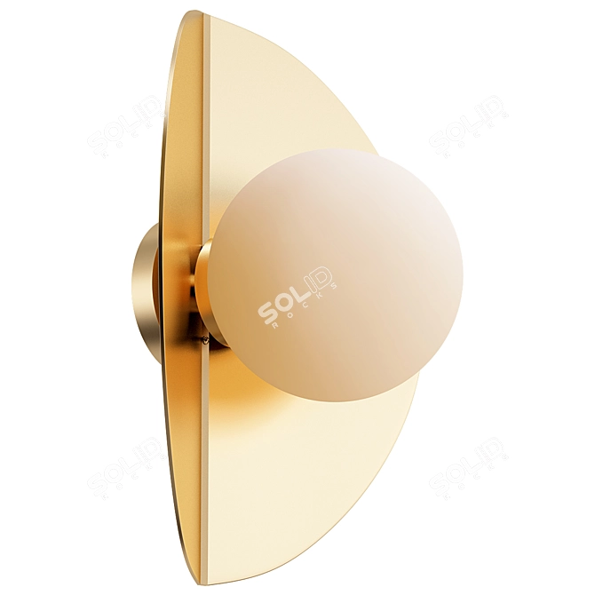 Modern Model Kernel Lamp Design 3D model image 1