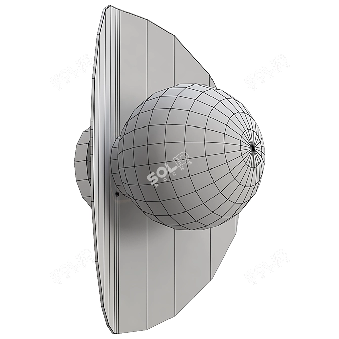 Modern Model Kernel Lamp Design 3D model image 2