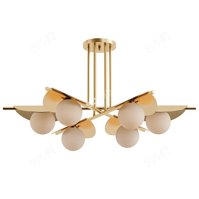 Favourite Kernel 2366-6P Chandelier 3D model image 1