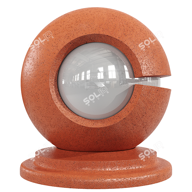 Seamless HD Concrete Texture Pack 3D model image 3