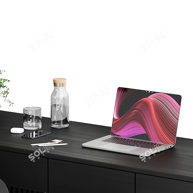 Versatile Workstation Solution 3D model image 2