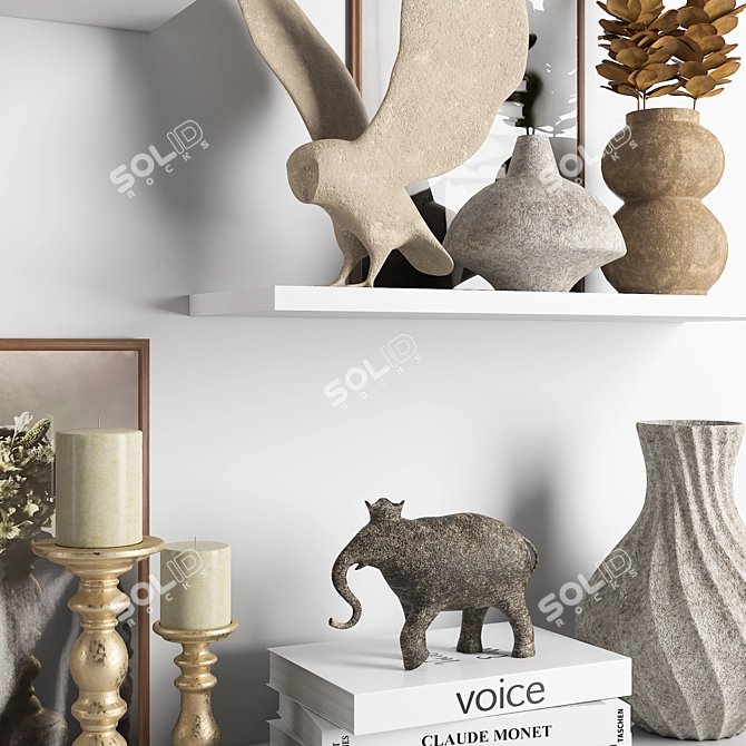 2015 Decor Set 3D Models 3D model image 4