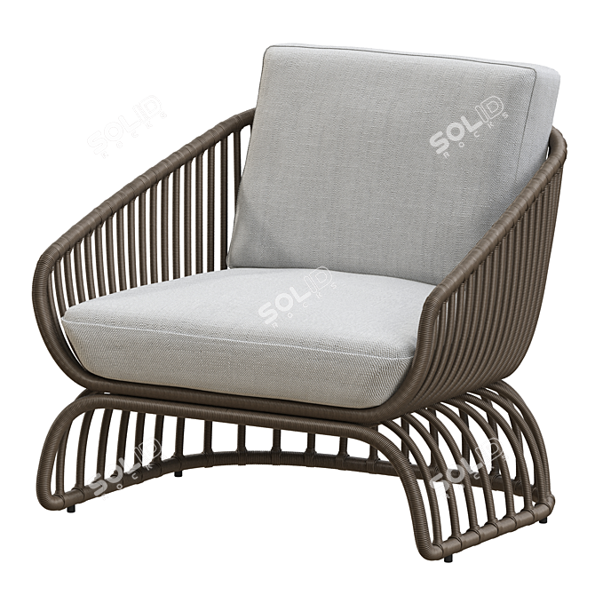 Alaro Lounge Chair by Ann Marie Vering 3D model image 8
