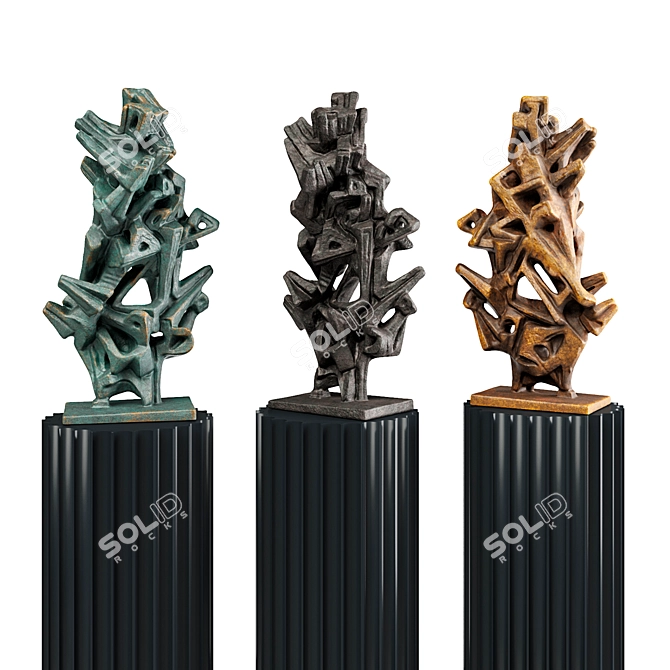 Umberto Mastroianni Sculpture Figure 3D model image 2