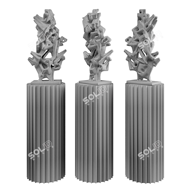 Umberto Mastroianni Sculpture Figure 3D model image 5