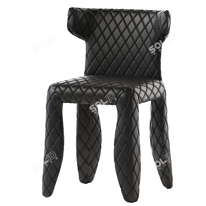 Futuristic Monster Chair Design 3D model image 1