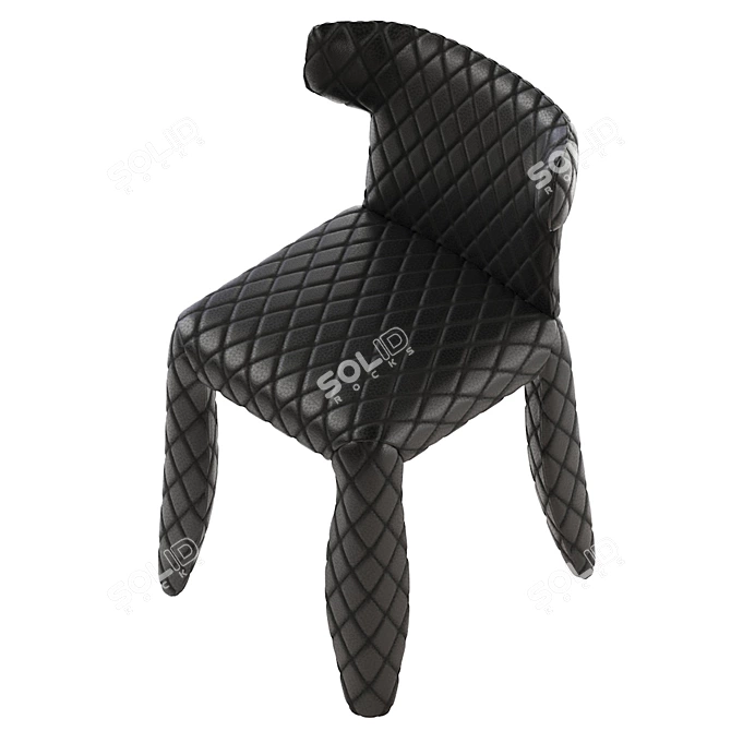 Futuristic Monster Chair Design 3D model image 4