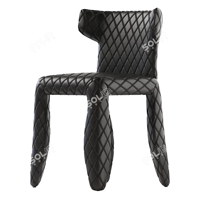 Futuristic Monster Chair Design 3D model image 5