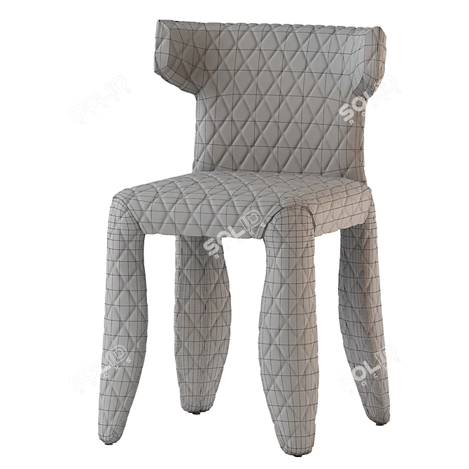 Futuristic Monster Chair Design 3D model image 6