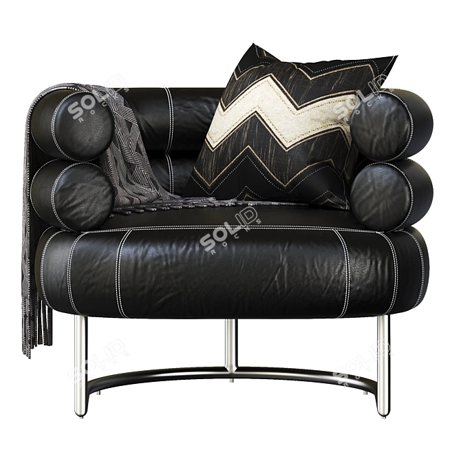 Modern Bibendum Chair 3D Model 3D model image 2