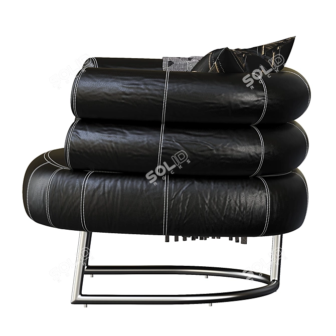Modern Bibendum Chair 3D Model 3D model image 4
