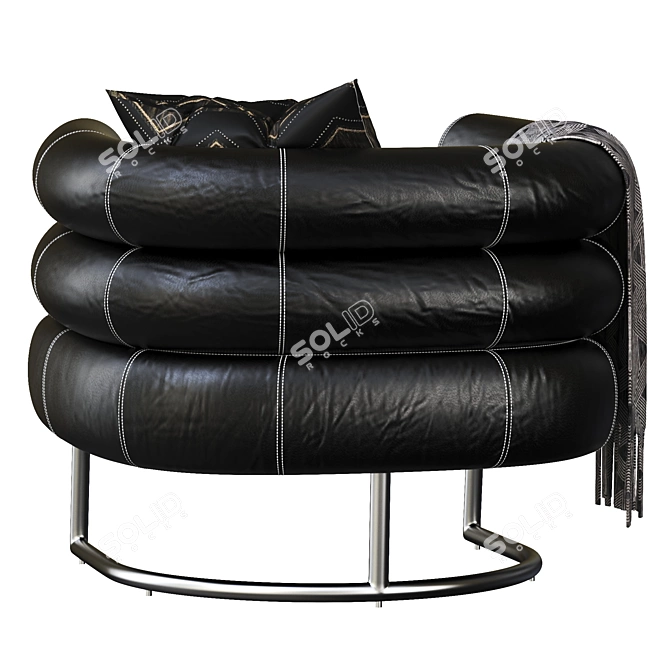 Modern Bibendum Chair 3D Model 3D model image 5