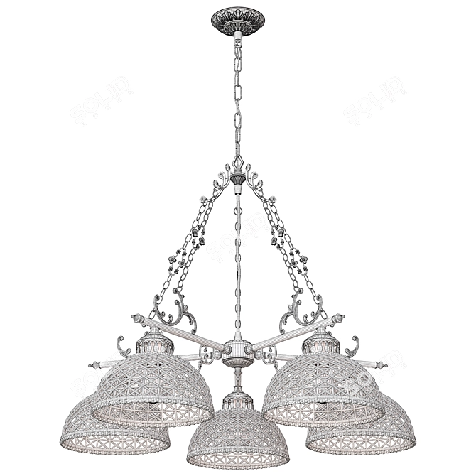 Citilux Trenzado CL415151 Pendant Light 3D model image 4