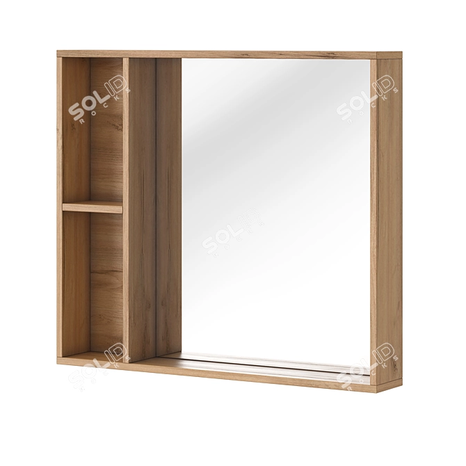 Aqual Loft Bathroom Mirrors 3D model image 3