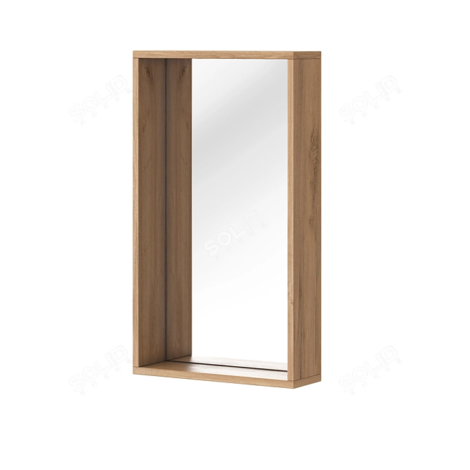 Aqual Loft Bathroom Mirrors 3D model image 6