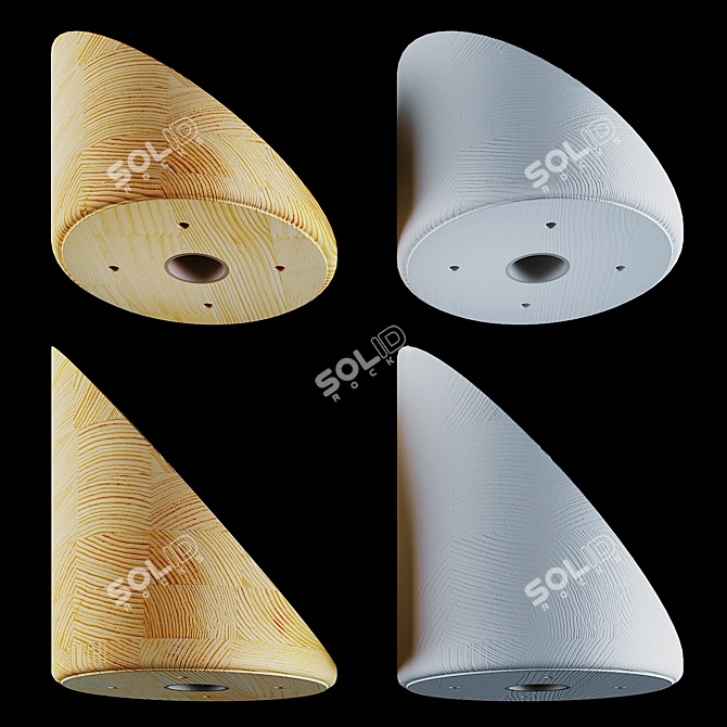 Ceiling Light Fixture Mount L3 3D model image 4